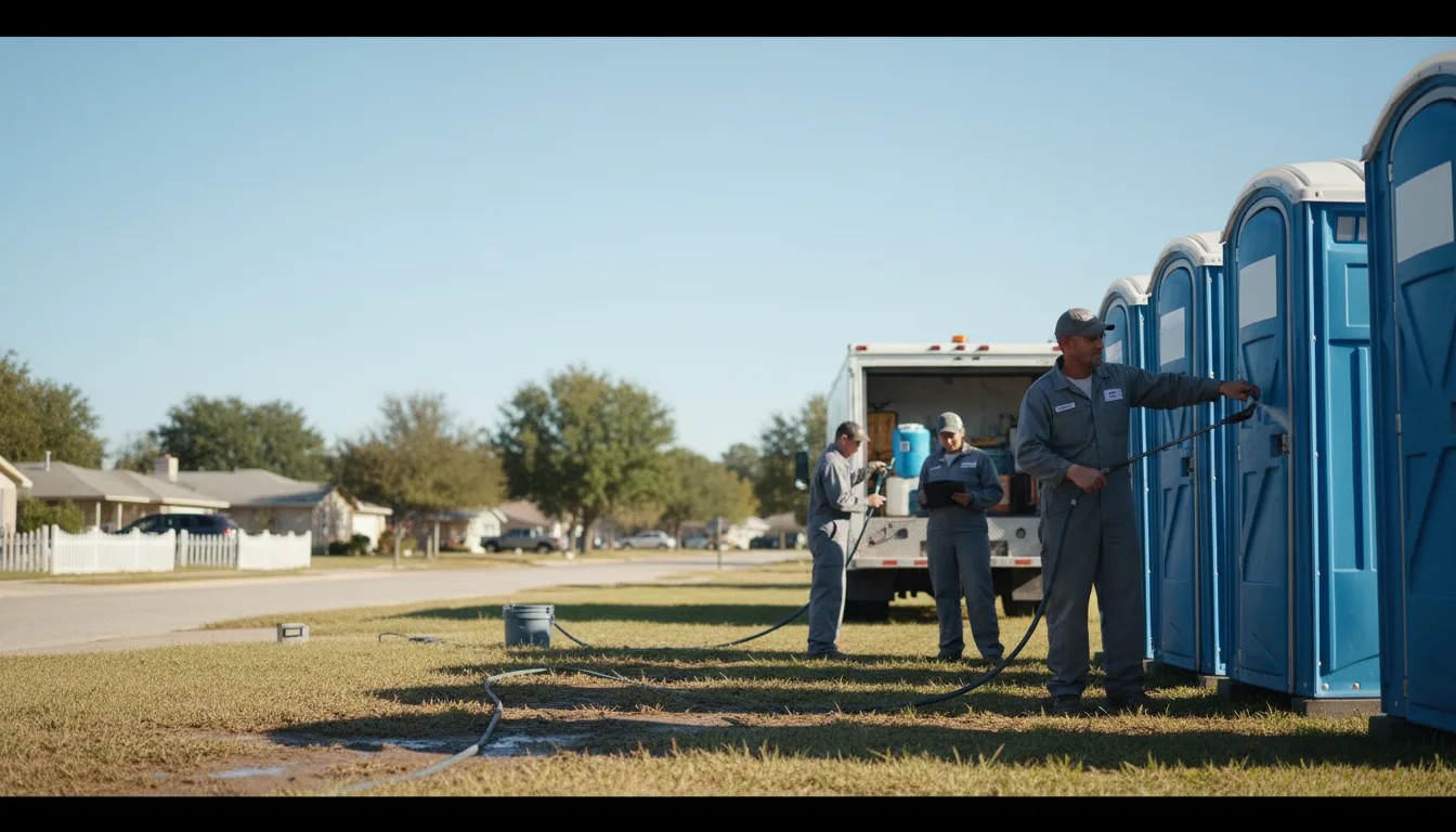 Long-Term Portable Toilet Rental in Stacy, NC near me